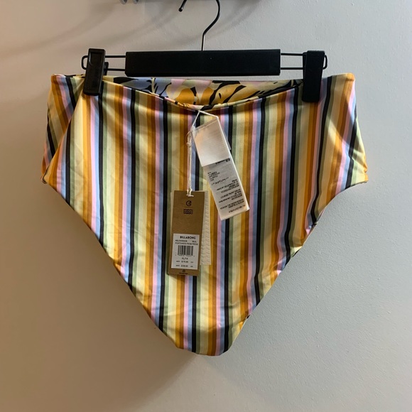 Reversible Billabong High Waisted Bikini Bottom - Picture 3 of 5